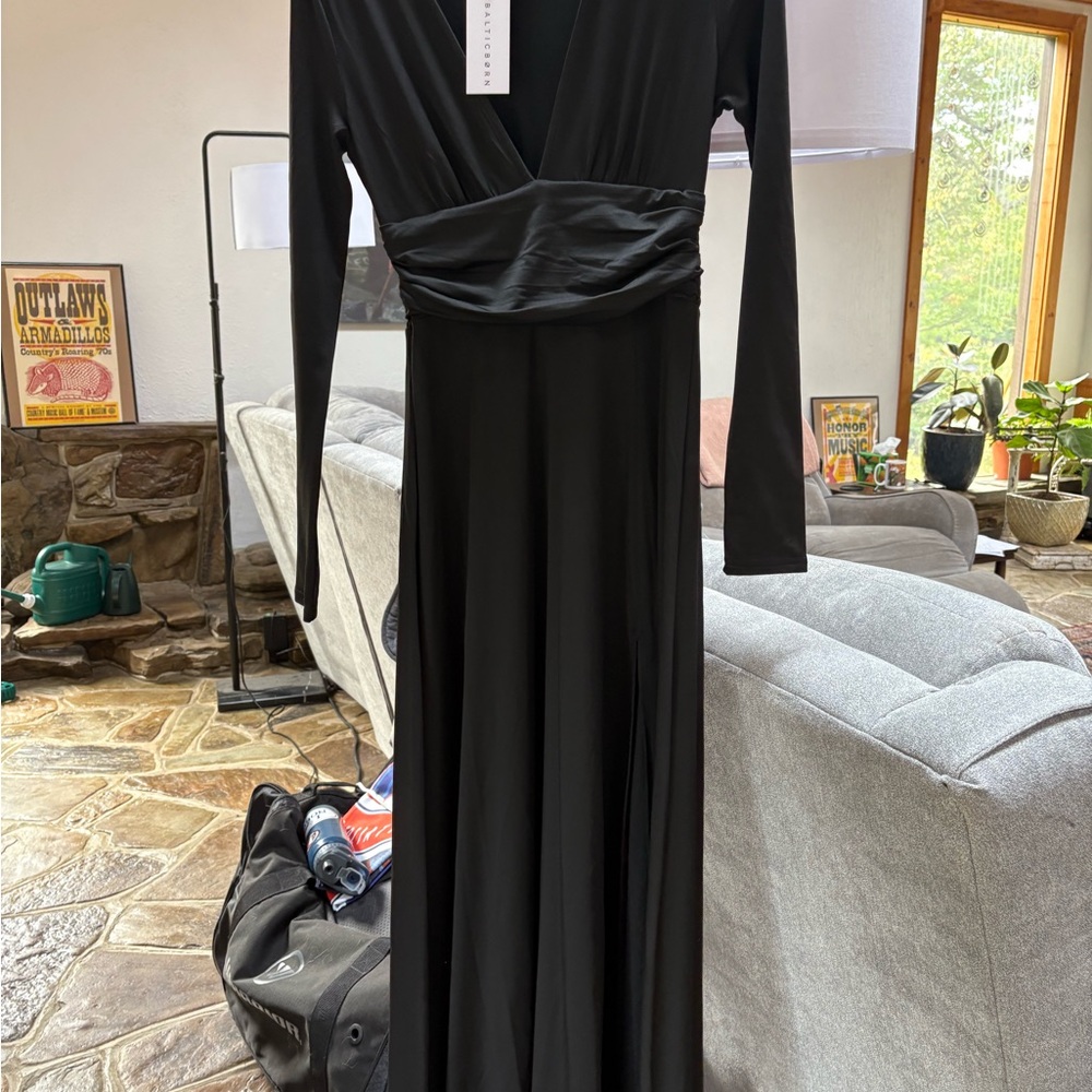 Baltic Born Black Long Sleeve Dress